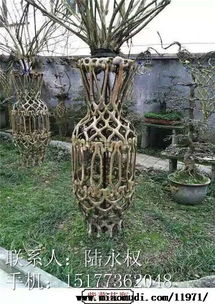 匠心打造自然藝術(shù) 桂林中國紅紫薇苗木有限責(zé)任公司精品紫薇造型花瓶苗木